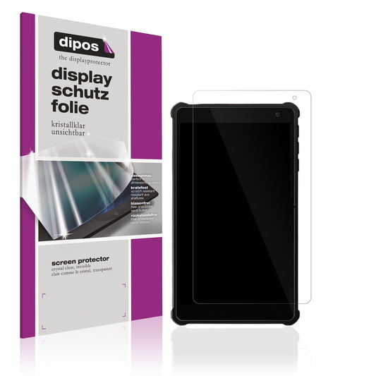 2x Schutzfolie klar für Pritom 7 Zoll Tablet Displ (1)