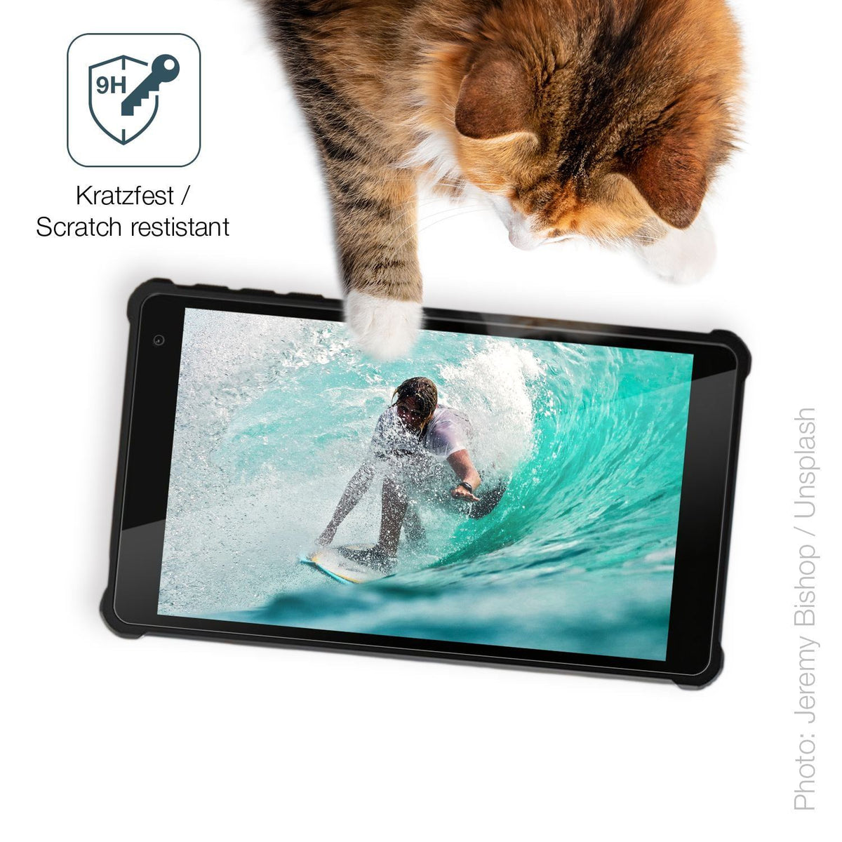 2x 9H Schutzfolie für Pritom 7 Zoll Tablet Panzerf (3)