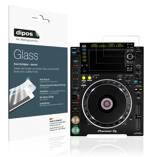 2x 9H Schutzfolie matt für Pioneer CDJ-2000NXS2 Di (1)