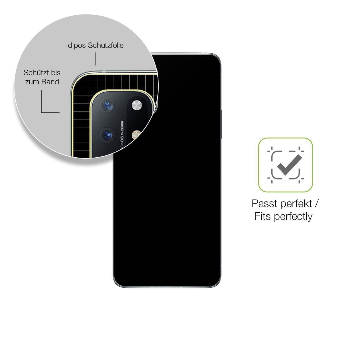 2x Full Cover Schutzfolie matt für OnePlus 8T Ruec (6)