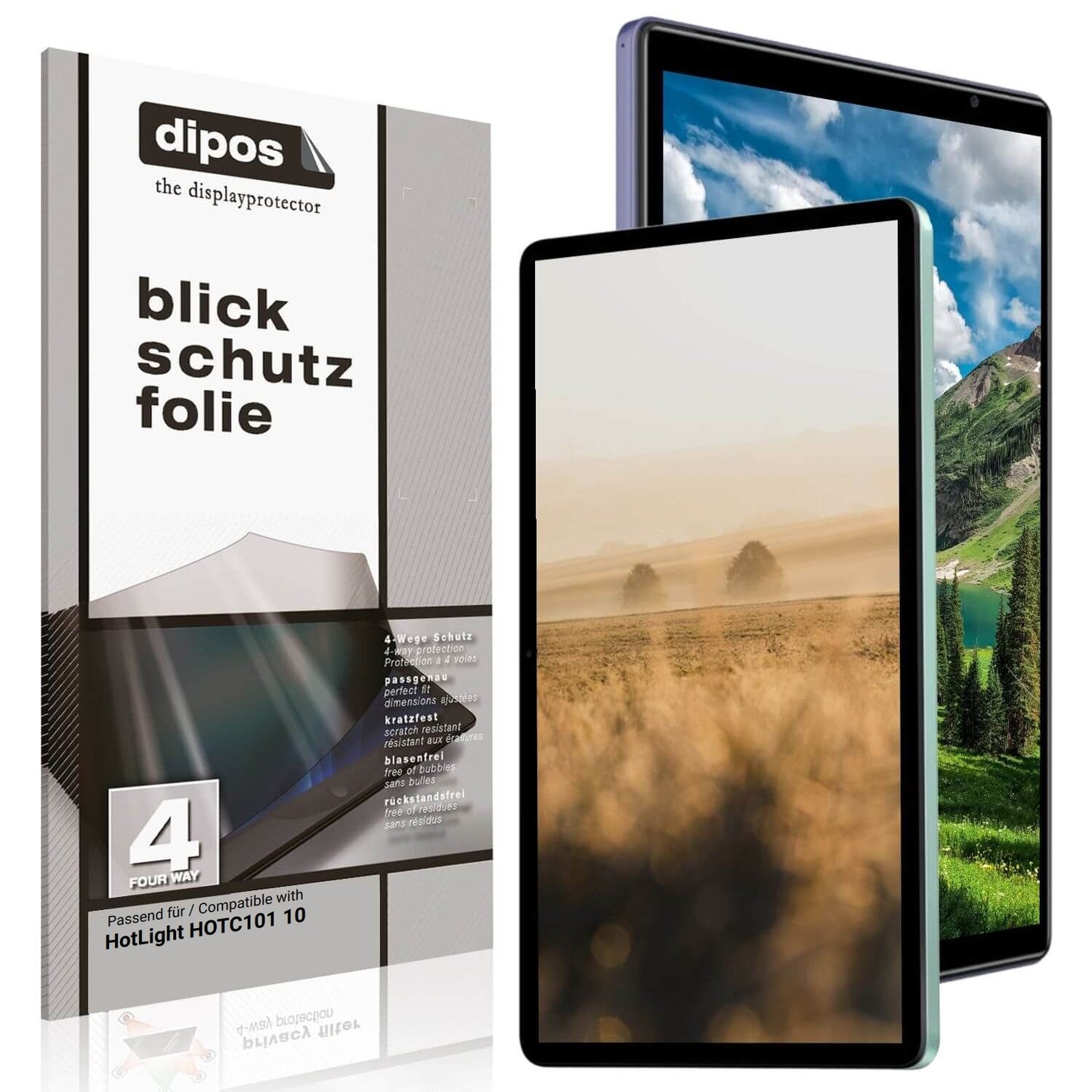 Blickschutzfolie für HotLight HOTC101 10 matt Schu (1)