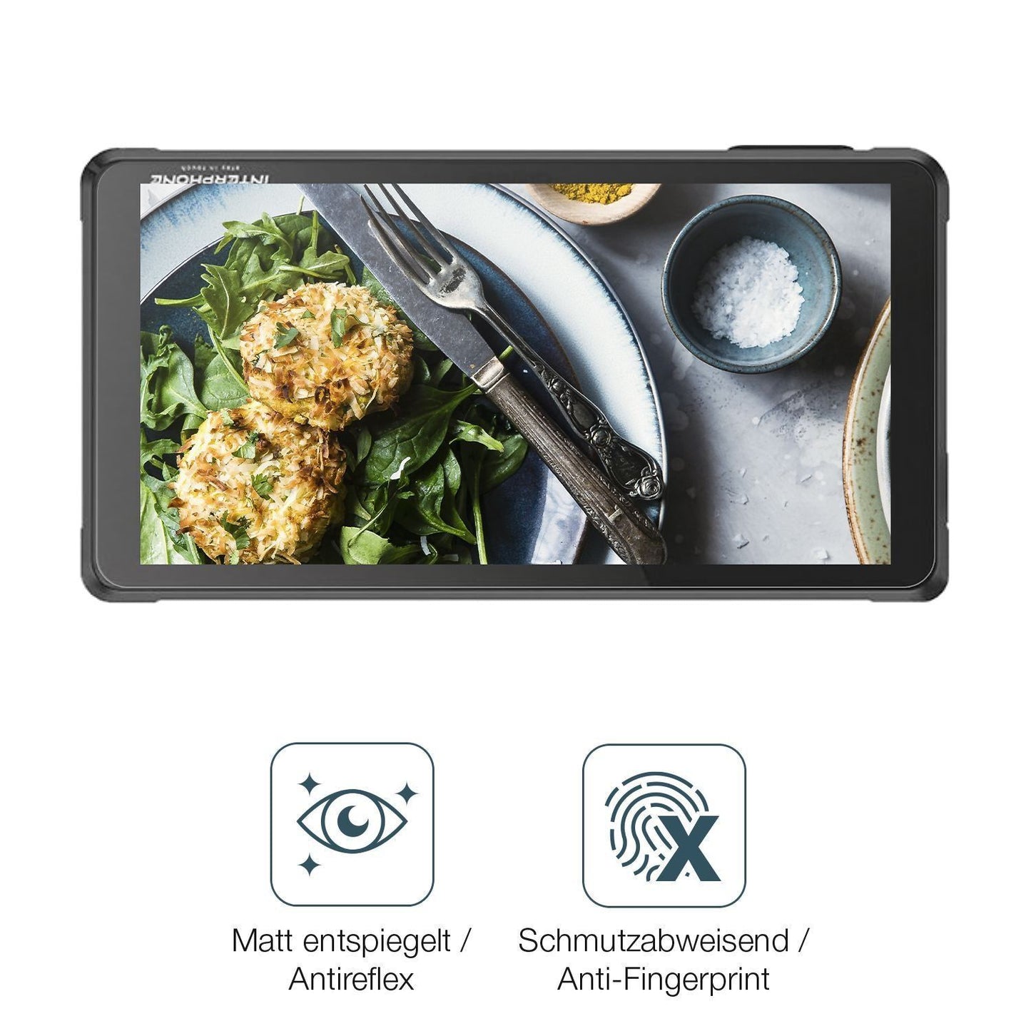 2x 9H Schutzfolie matt für Interphone RideSync Pan (5)