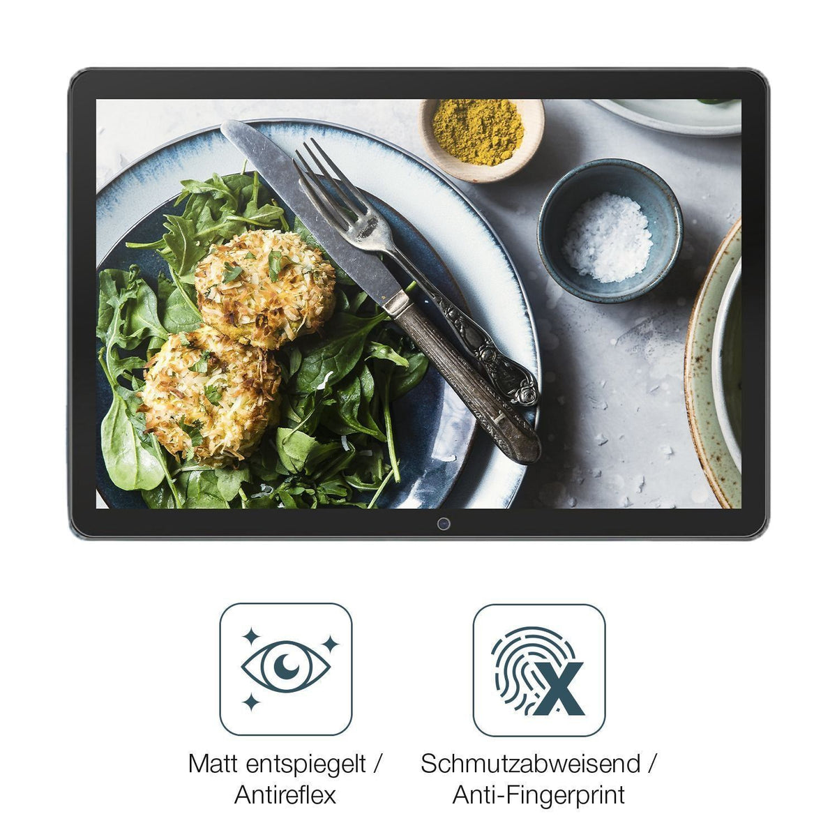 2x Schutzfolie matt für Baken M30A Display-Schutzf (4)