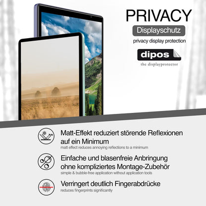 Blickschutzfolie für Hugerock X7 matt Schutzfolie  (4)