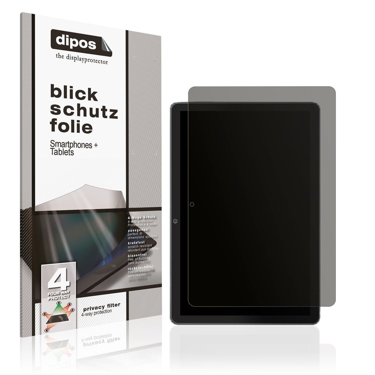 Blickschutzfolie für Pritom M10 matt Schutzfolie P (1)