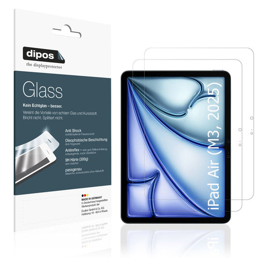 2x 9H Schutzfolie matt für Apple iPad Air 13 Zoll  (1)