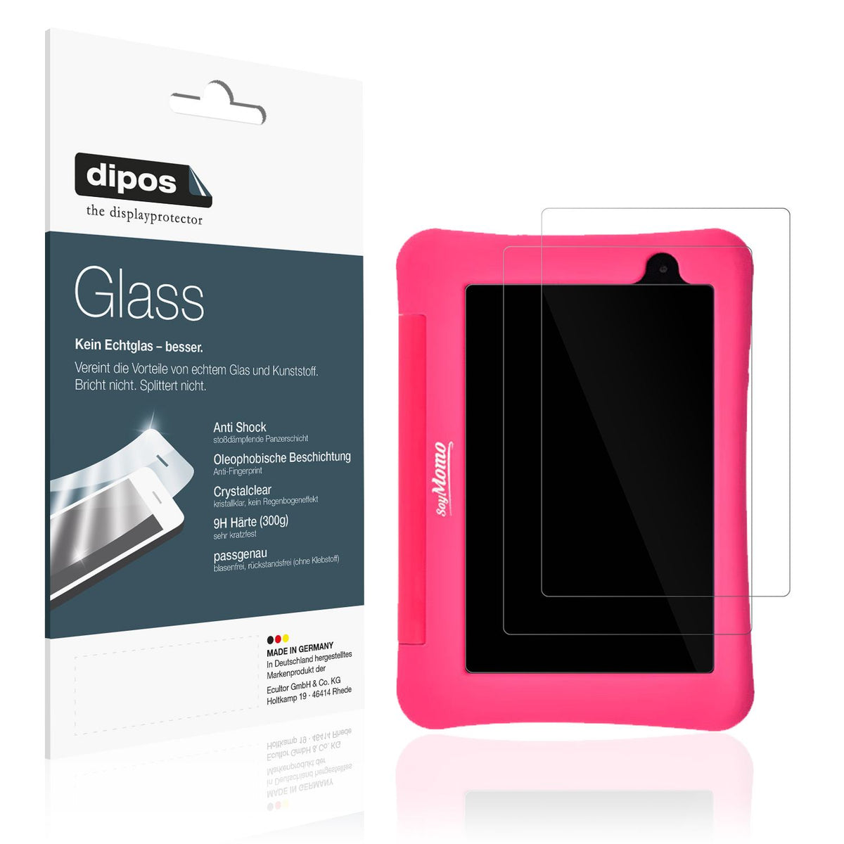 2x 9H Schutzfolie für SoyMomo Tablet Pro 2.0 Panze (1)