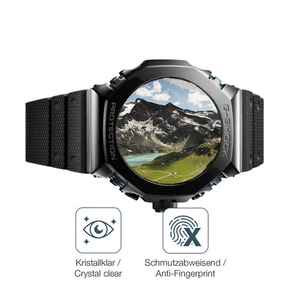2x 9H Schutzfolie für Casio G-Shock MRG-B2100R Pan (5)