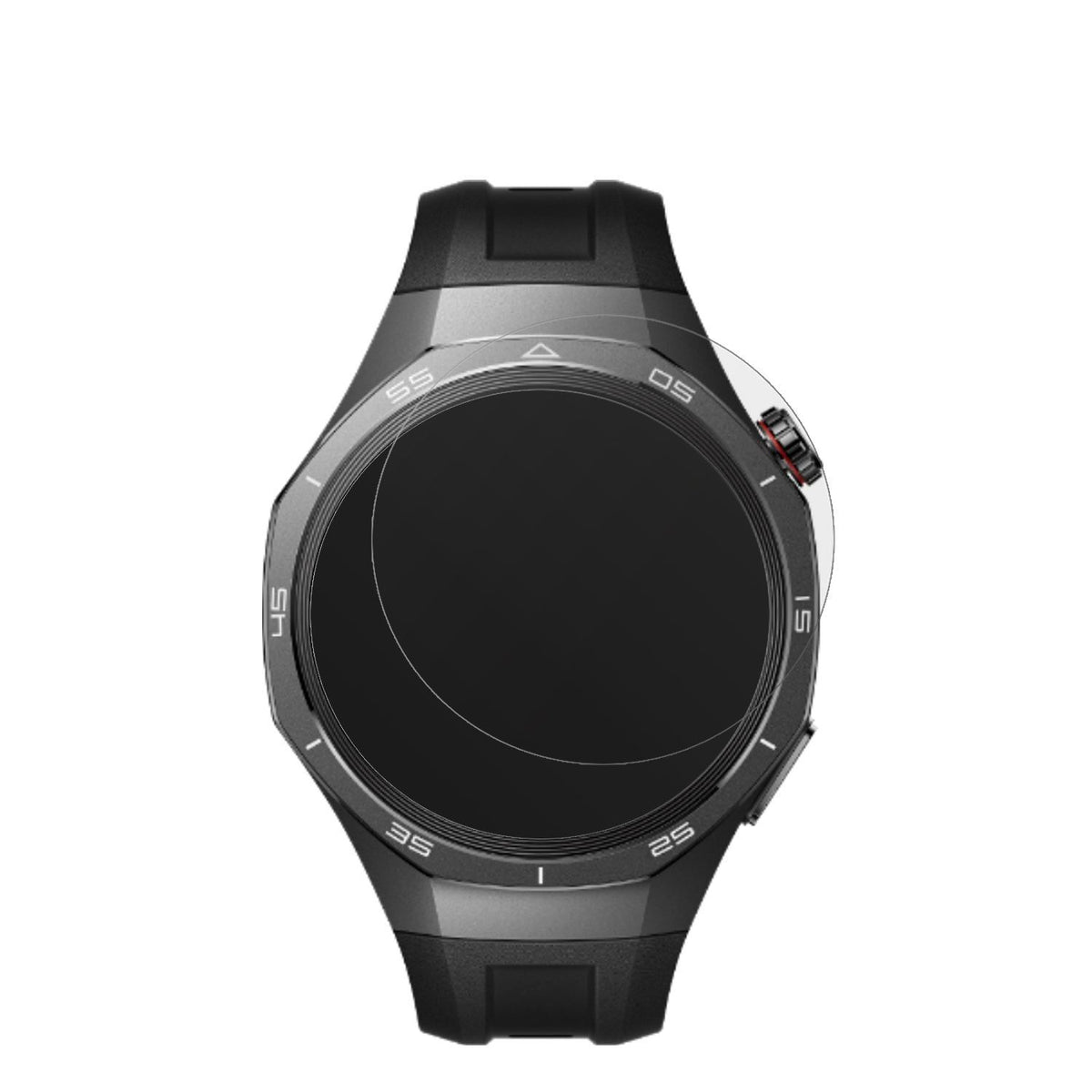 6x Schutzfolie matt für Huawei Watch GT5 41mm Disp (3)