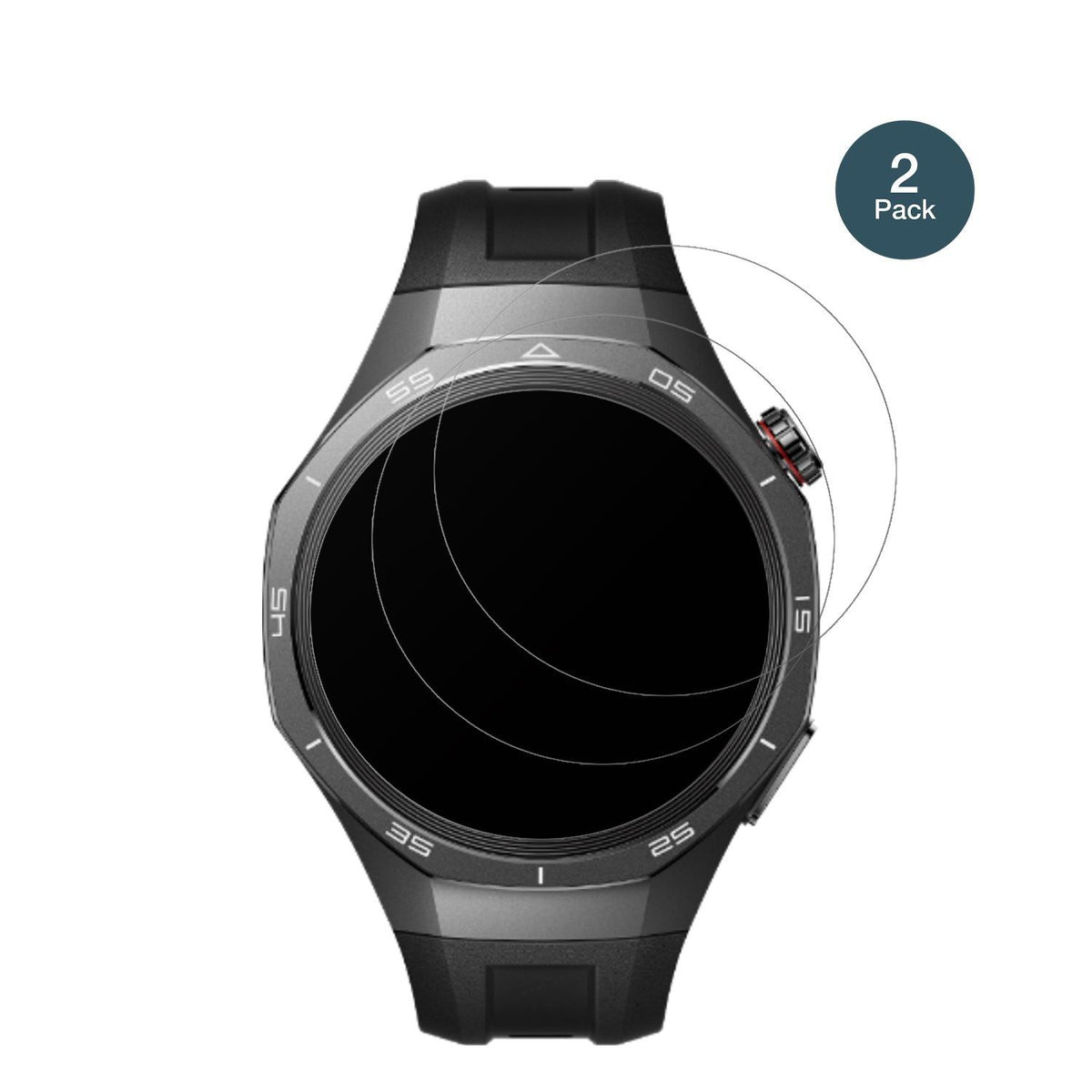 2x 9H Schutzfolie matt für Huawei Watch GT5 41mm P (3)