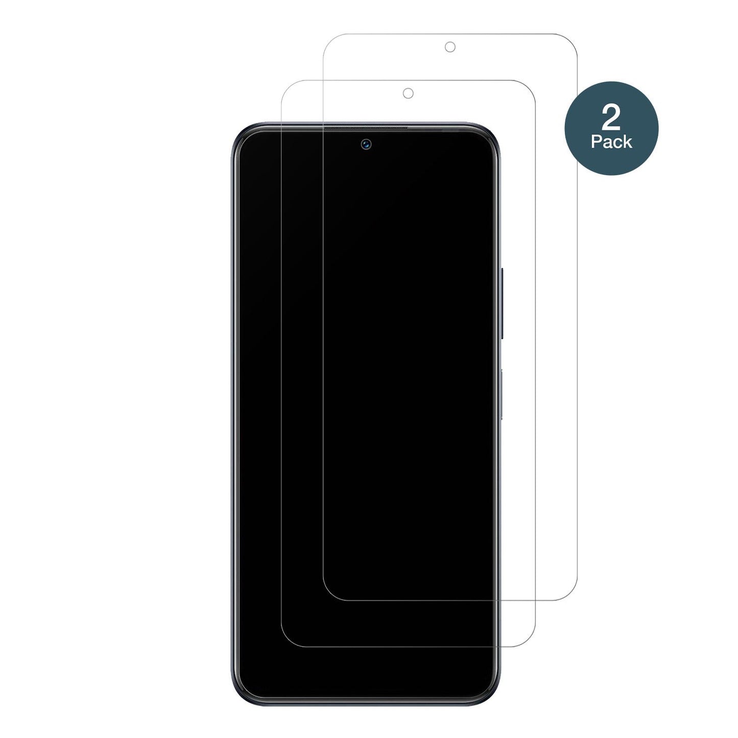 2x 9H Schutzfolie matt für Infinix Note 12 Pro 5G  (2)