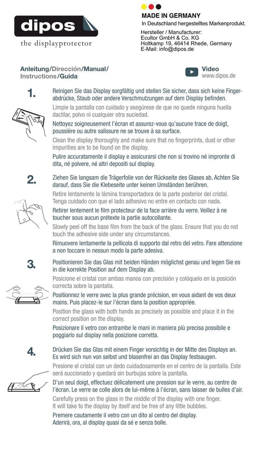 2x 9H Schutzfolie für Doogee T10 Pro Panzerfolie (6)