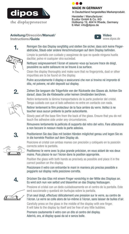 2x 9H Schutzfolie für Teclast T50HD Panzerfolie (6)