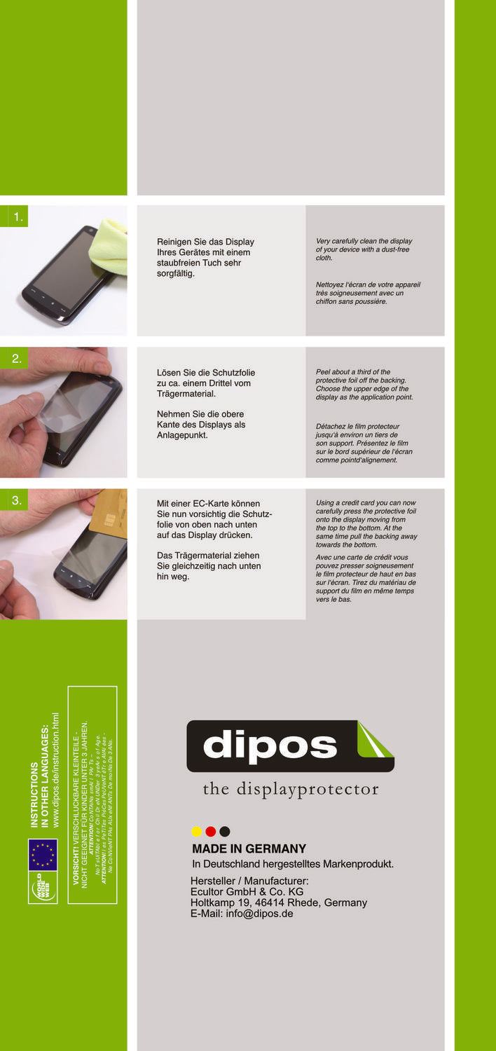 2x Schutzfolie matt für Ulefone Tab A8 Display-Sch (6)