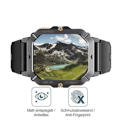 2x 9H Schutzfolie matt für Oukitel BT101 2.02 Zoll (5)