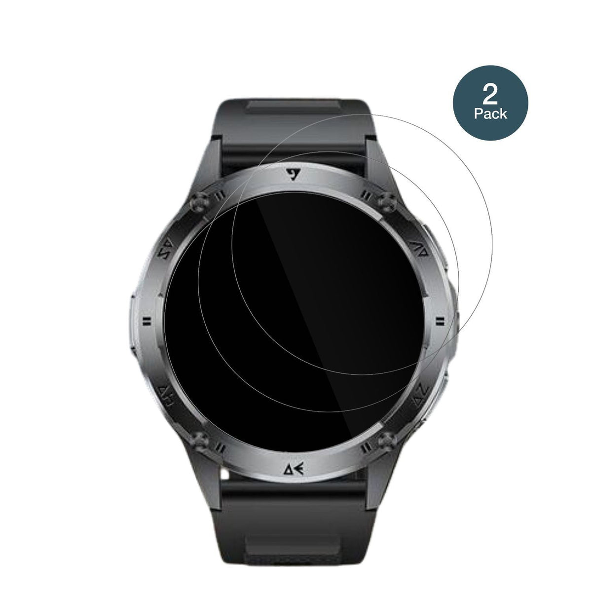 2x 9H Schutzfolie für FOXBOX EF6 1.43 Zoll Panzerf (2)