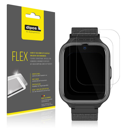 2x 3D Full Cover Schutzfolie für myPhone CareWatch (1)