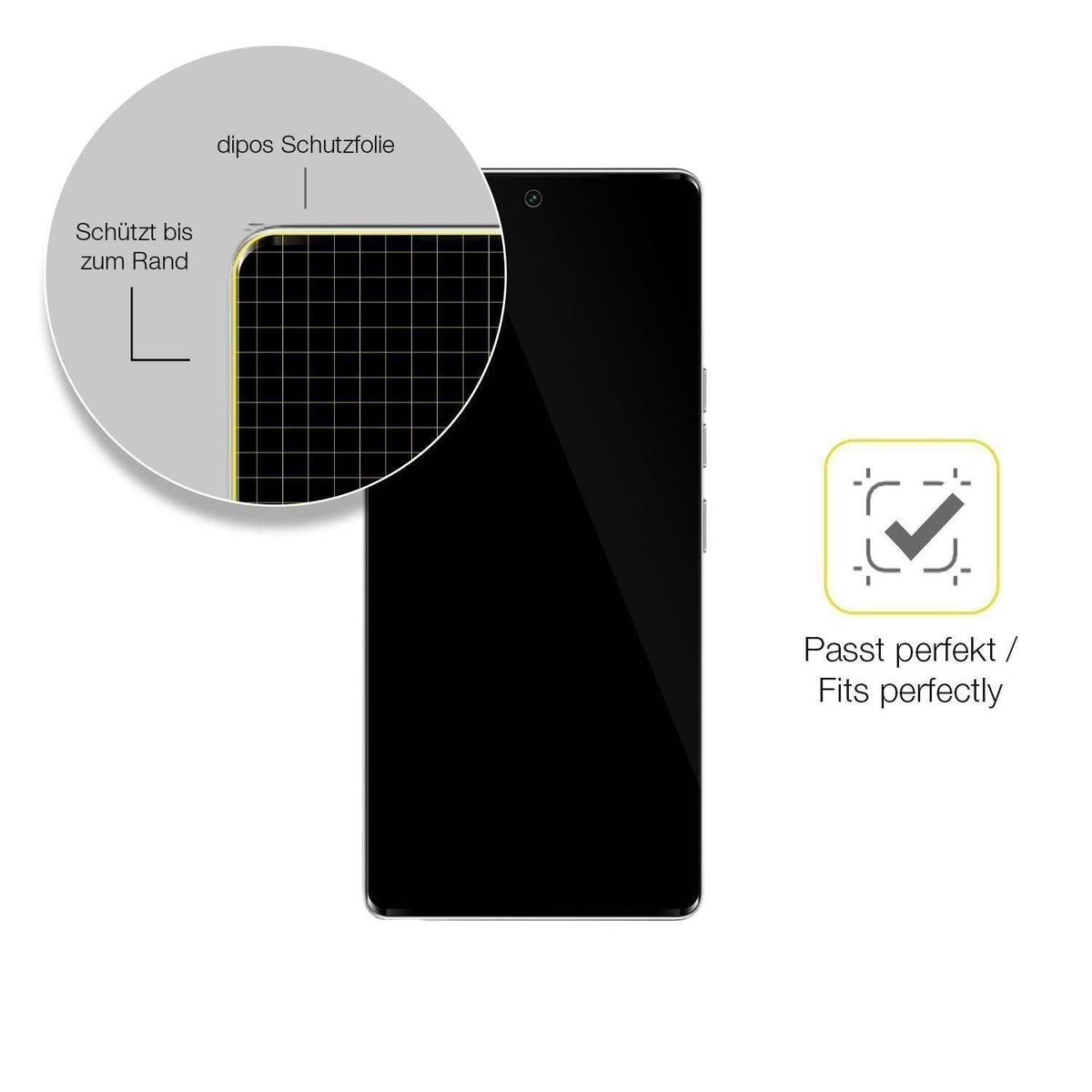 2x 3D Full Cover Schutzfolie für Tecno Camon 40 Pr (6)