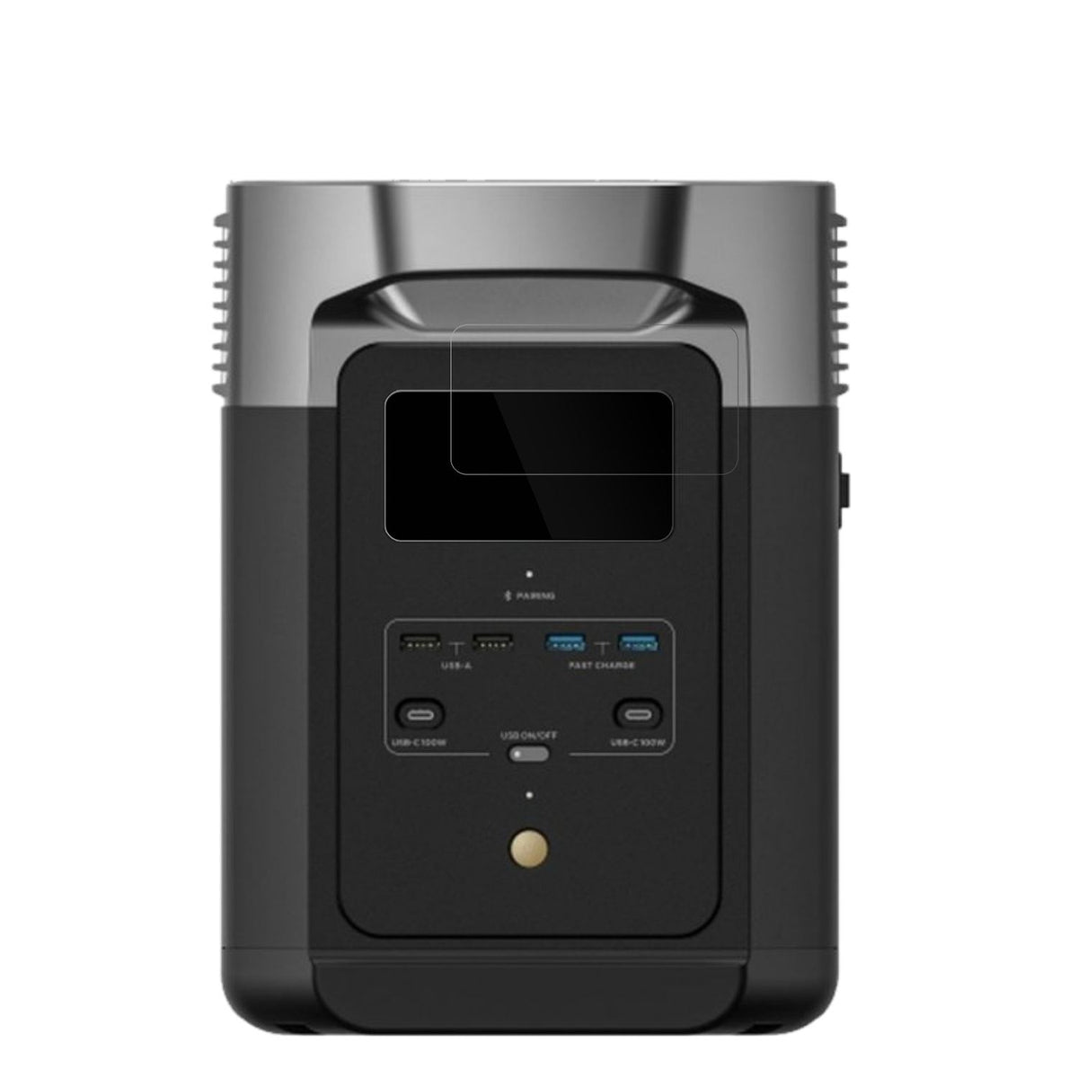 2x Schutzfolie klar für EF Ecoflow Delta 2 Display (2)