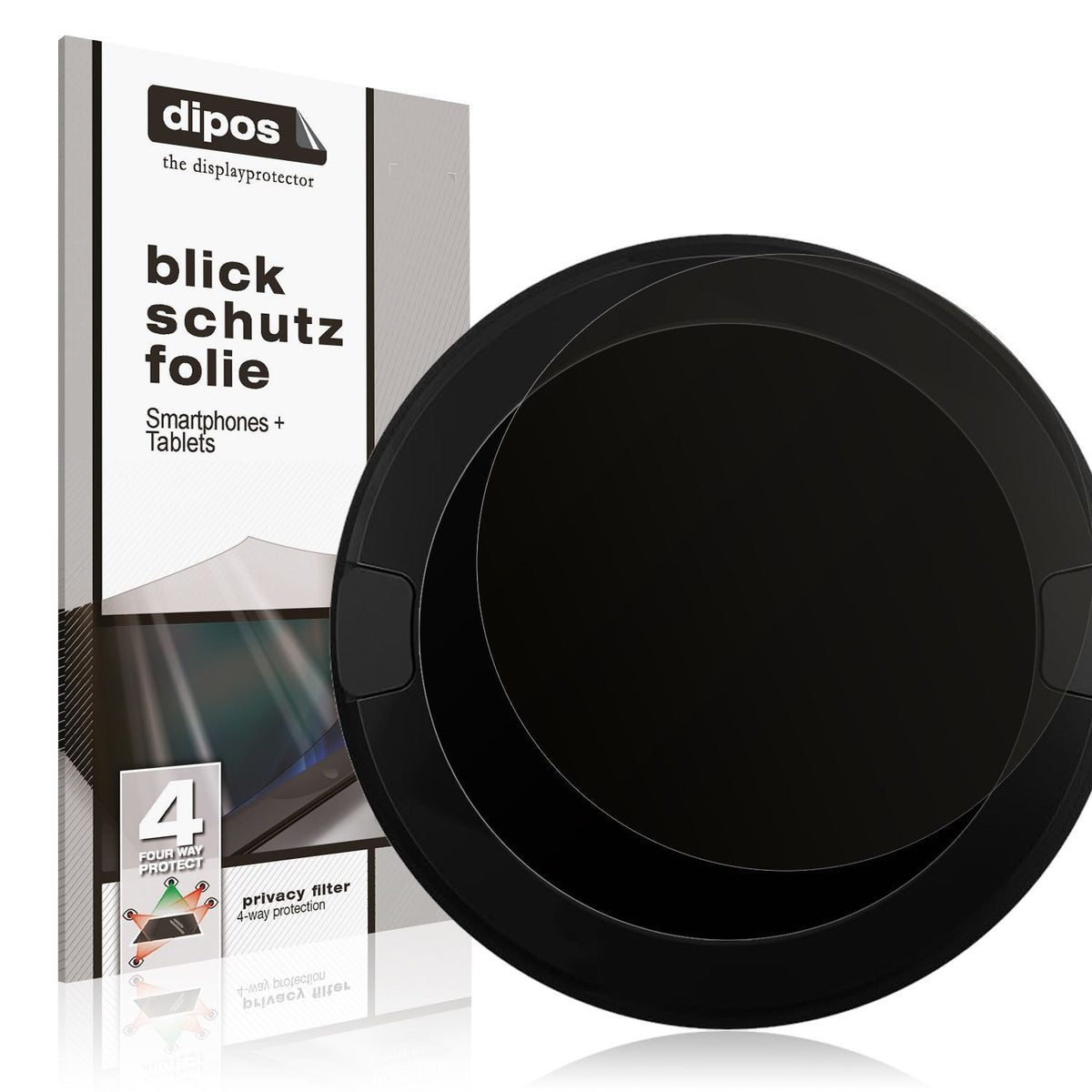 Blickschutzfolie für OOONO P-Disc NO2 matt Schutzf (1)