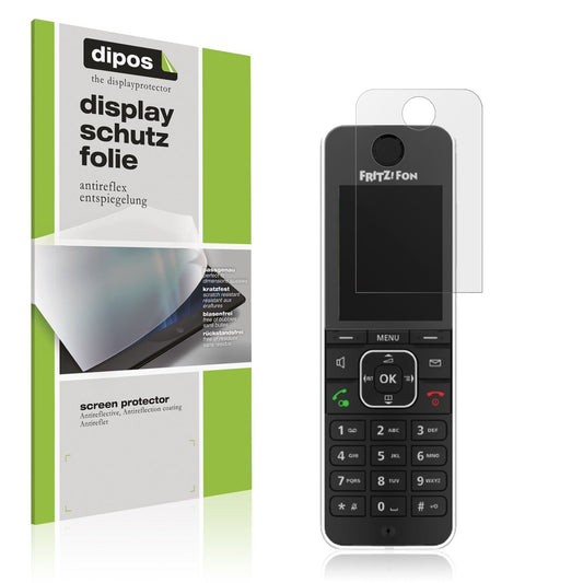 4x Schutzfolie matt für AVM FRITZ! FON C6 Display- (1)
