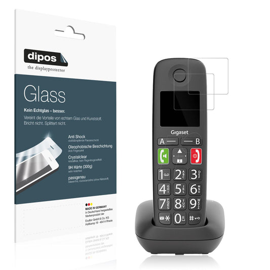 2x 9H Schutzfolie für Gigaset E290 Panzerfolie (1)