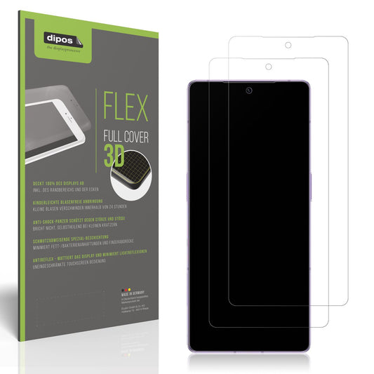 2x Full Cover Schutzfolie matt für Infinix Note 50 (1)