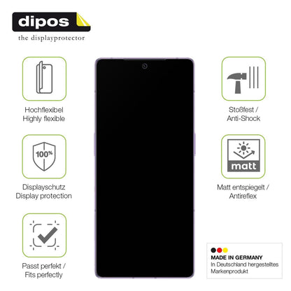 2x Full Cover Schutzfolie matt für Infinix Note 50 (7)