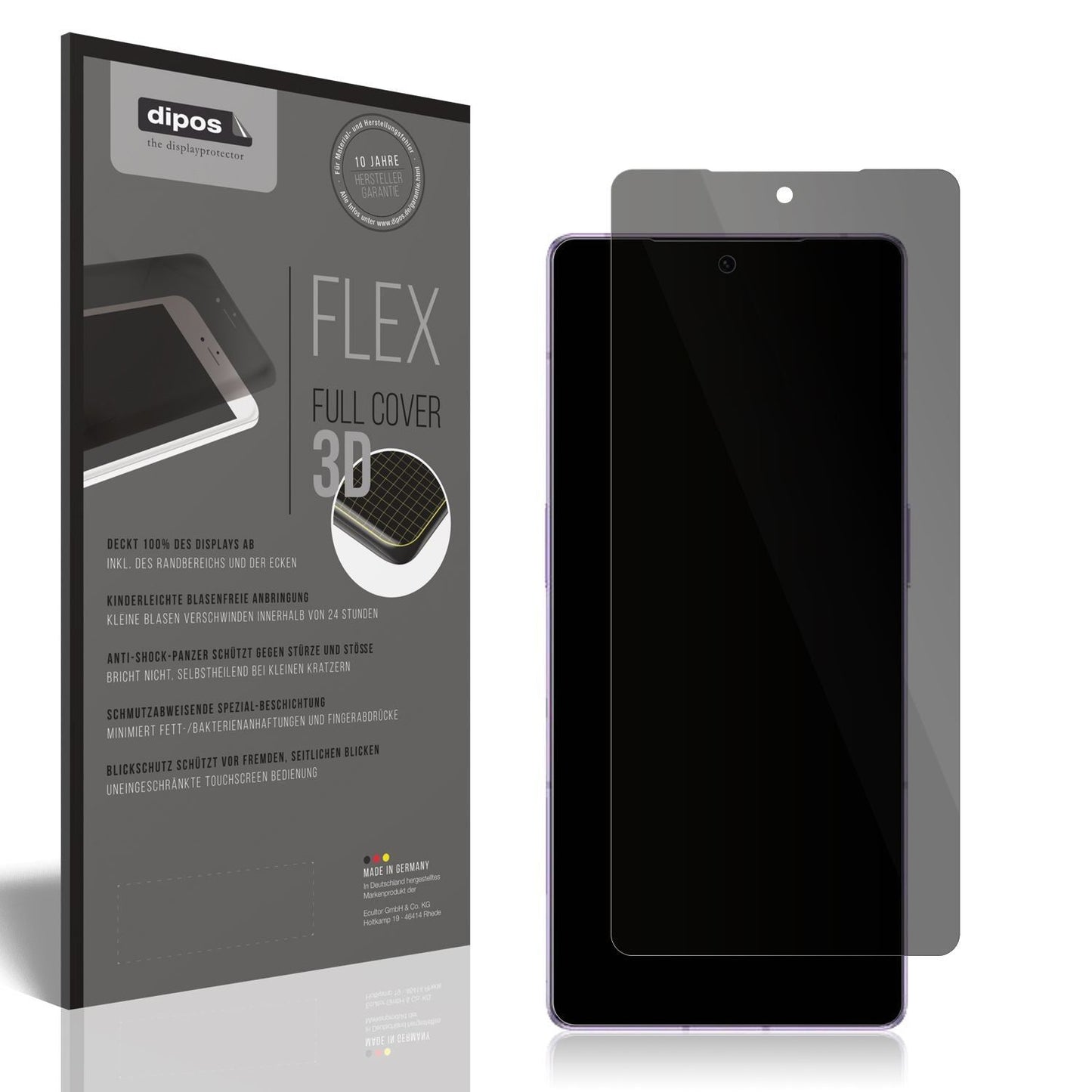 Full Cover Privacy Blickschutzfolie für Infinix No (1)