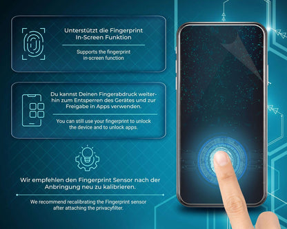Full Cover Privacy Blickschutzfolie für Infinix No (4)