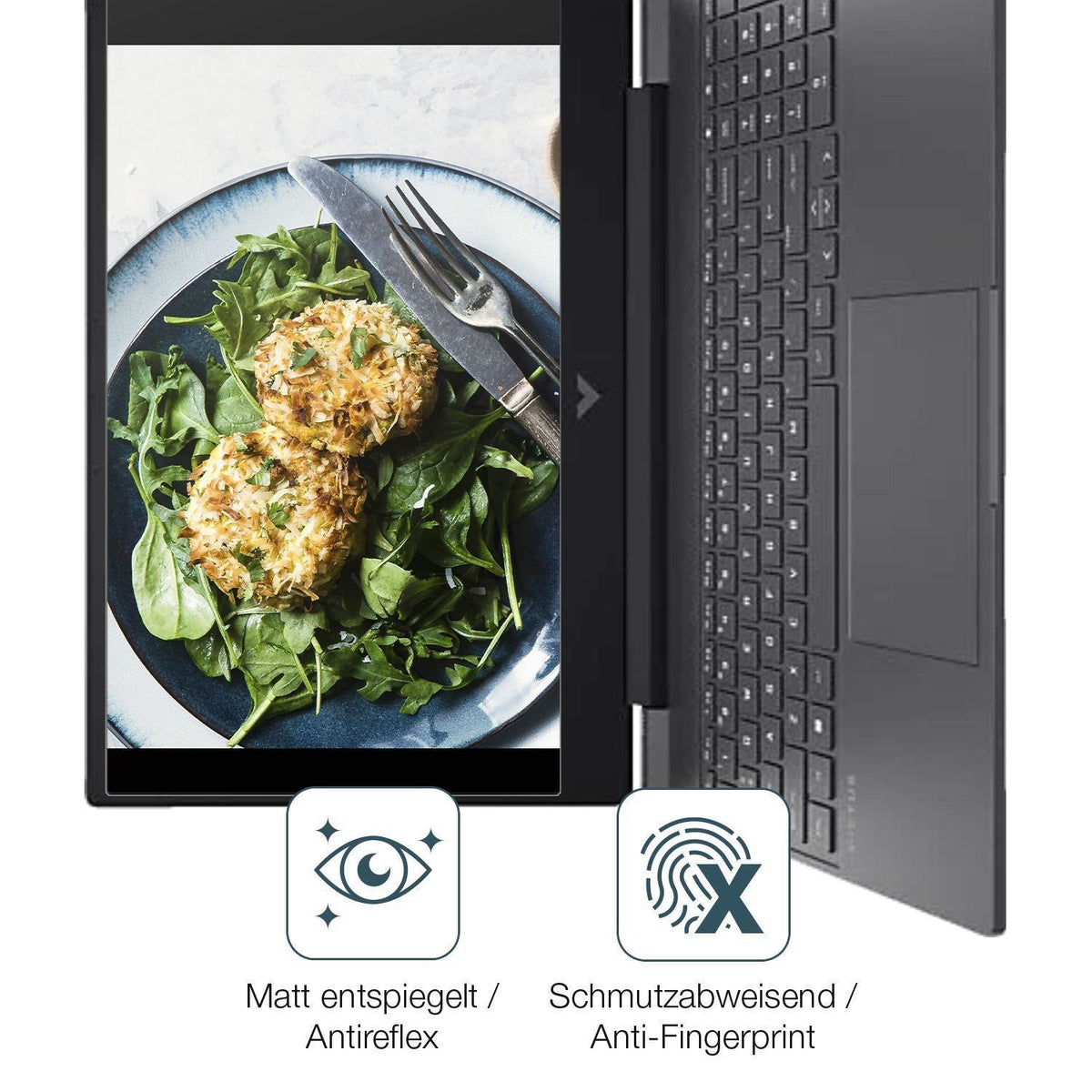 2x 9H Schutzfolie matt für HP Victus Gaming Laptop (5)