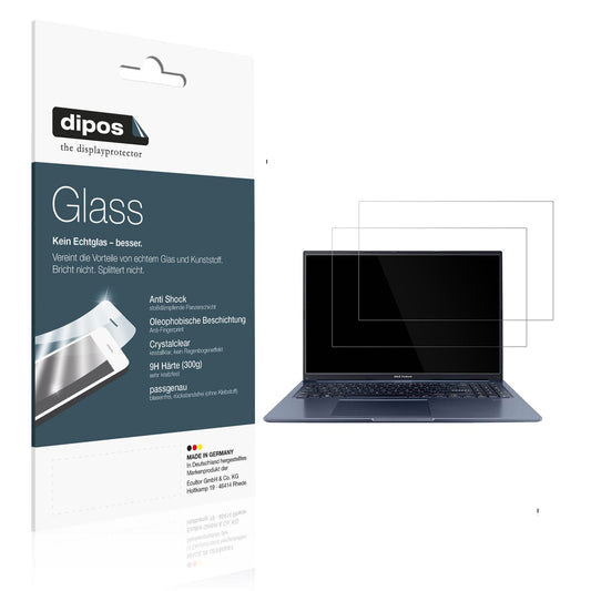 2x 9H Schutzfolie für Asus Vivobook 15 Panzerfolie (1)