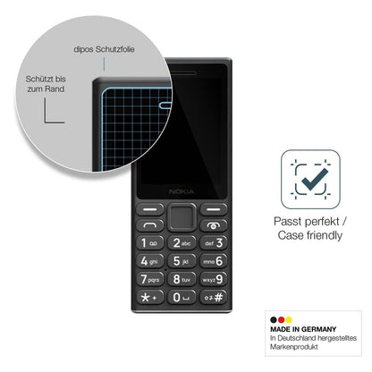 2x 9H Schutzfolie für Nokia 105 2024 Panzerfolie (6)