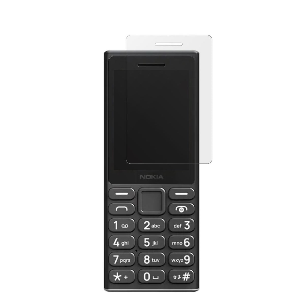 4x Schutzfolie matt für Nokia 105 4G 2024 Display- (2)