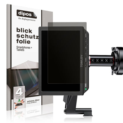 Blickschutzfolie für Tomlov TM4K-4K FLEX matt Schu (1)