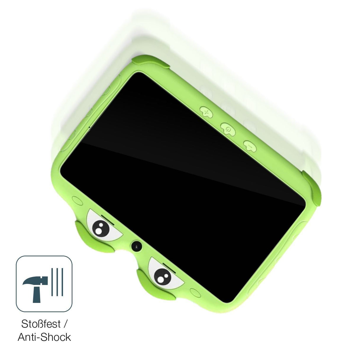 2x 9H Schutzfolie für Ascrecem Y8 Kids Tablet 2. G (4)