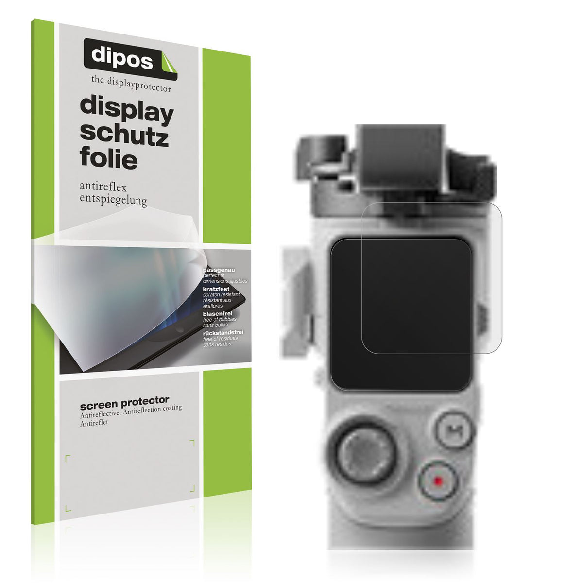 4x Schutzfolie matt für DJI RS 4 Mini Display-Schu (1)