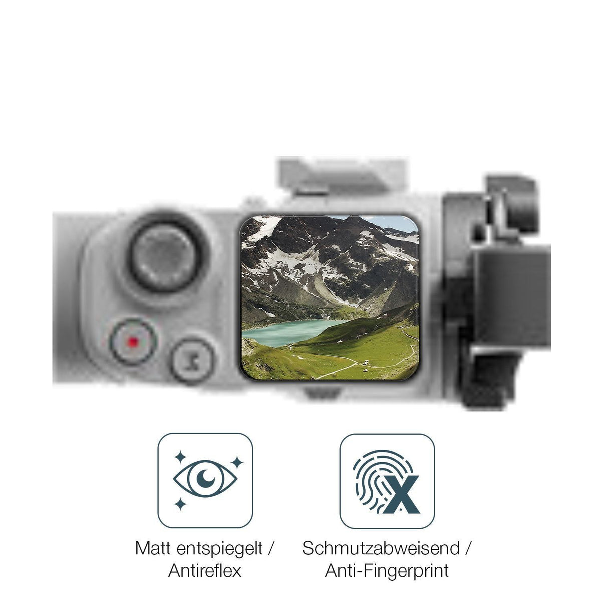4x Schutzfolie matt für DJI RS 4 Mini Display-Schu (4)