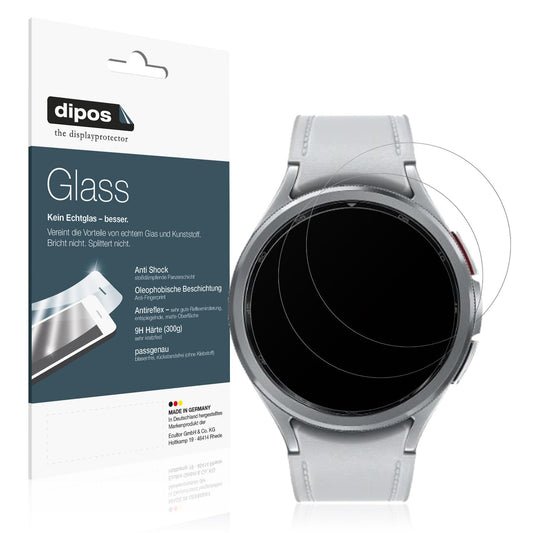2x 9H Schutzfolie matt für Samsung Galaxy Watch 6  (1)