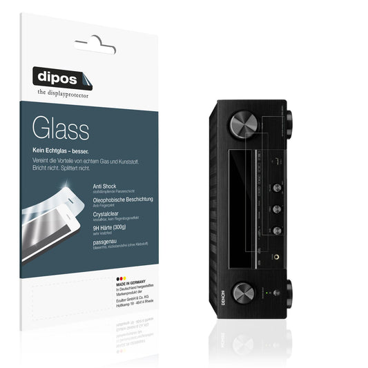 2x 9H Schutzfolie für Denon DRA-800H Panzerfolie (1)