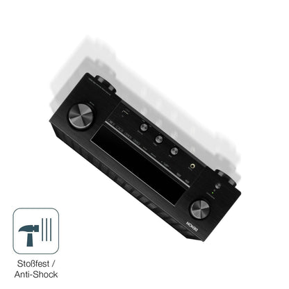 2x 9H Schutzfolie matt für Denon DRA-800H Panzerfo (4)