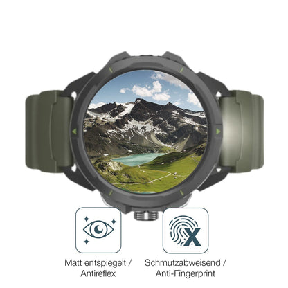 2x 9H Schutzfolie matt für Hammer Watch 2 Military (5)