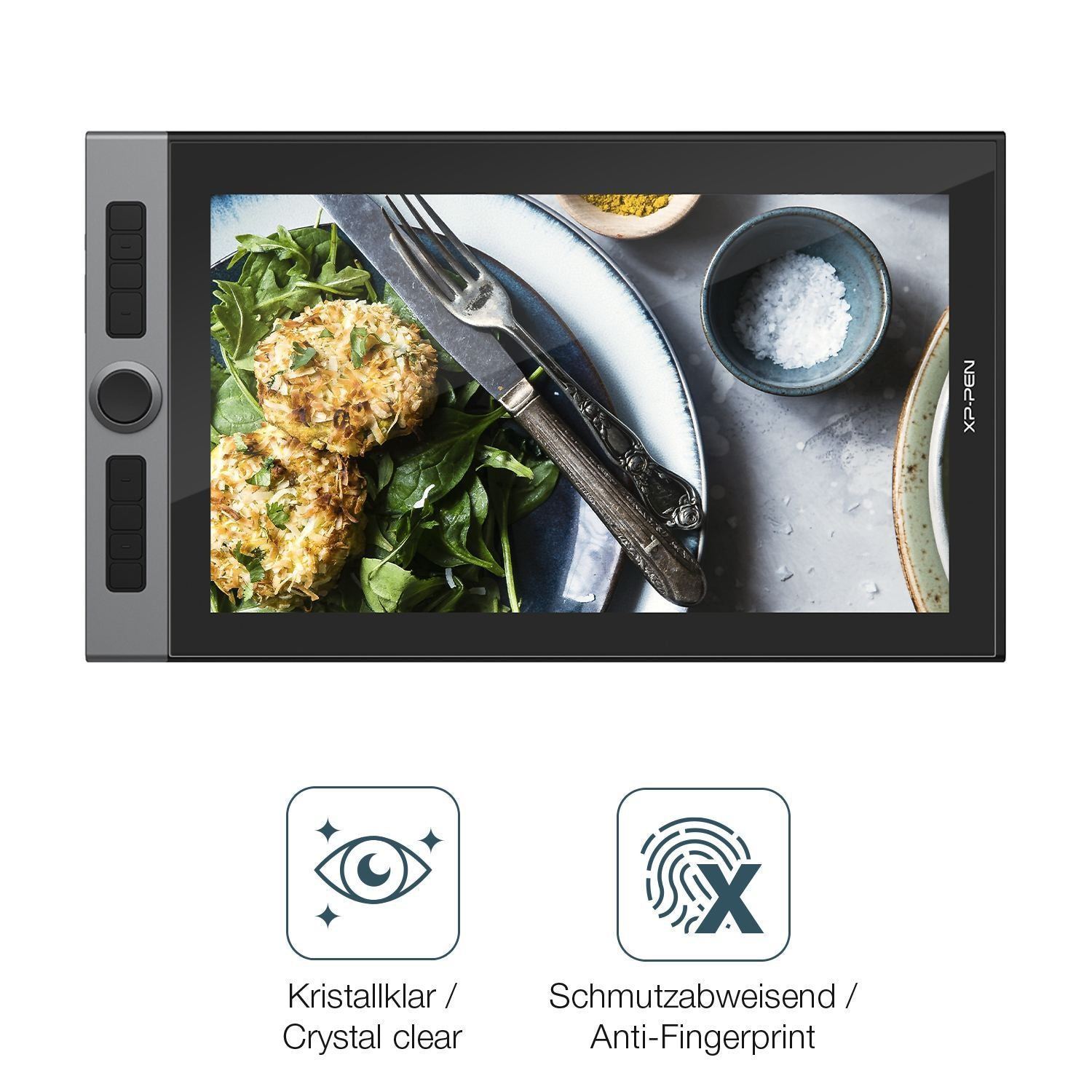 2x Schutzfolie klar für XP-Pen Artist Pro 16 1. Ge (4)