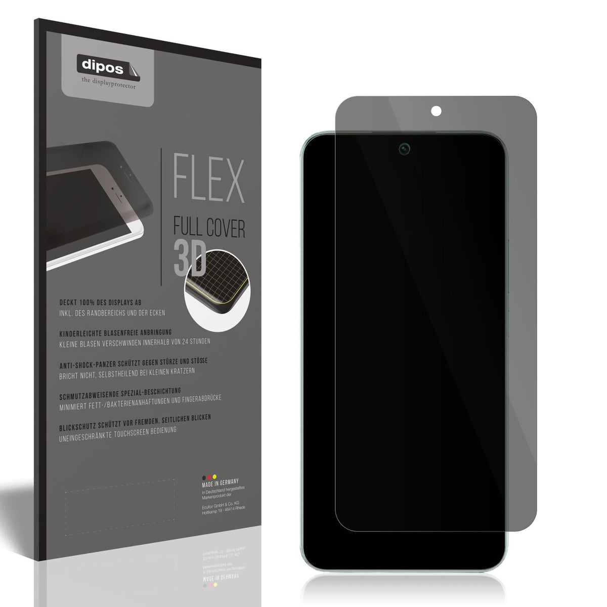 Full Cover Privacy Blickschutzfolie für Realme P3  (1)