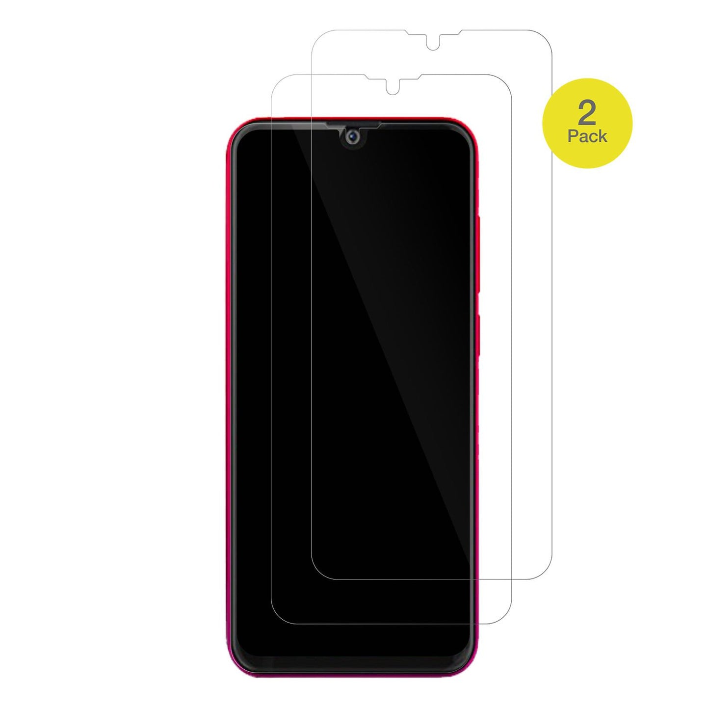 2x 3D Full Cover Schutzfolie für Walton Primo N5 (2)