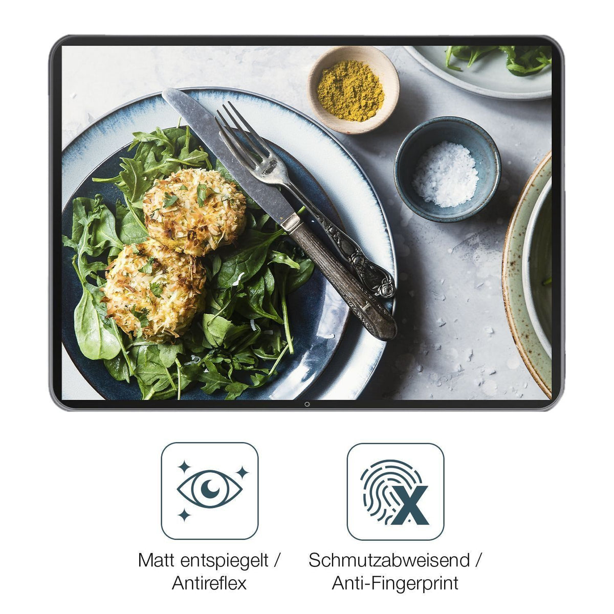 2x 9H Schutzfolie matt für OnePlus Pad 2 Pro Panze (5)