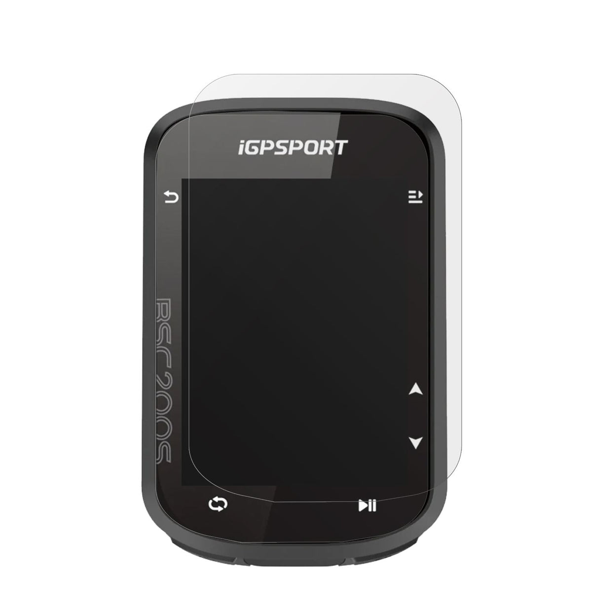 2x Schutzfolie matt für iGPSport BSC200s Display-S (2)