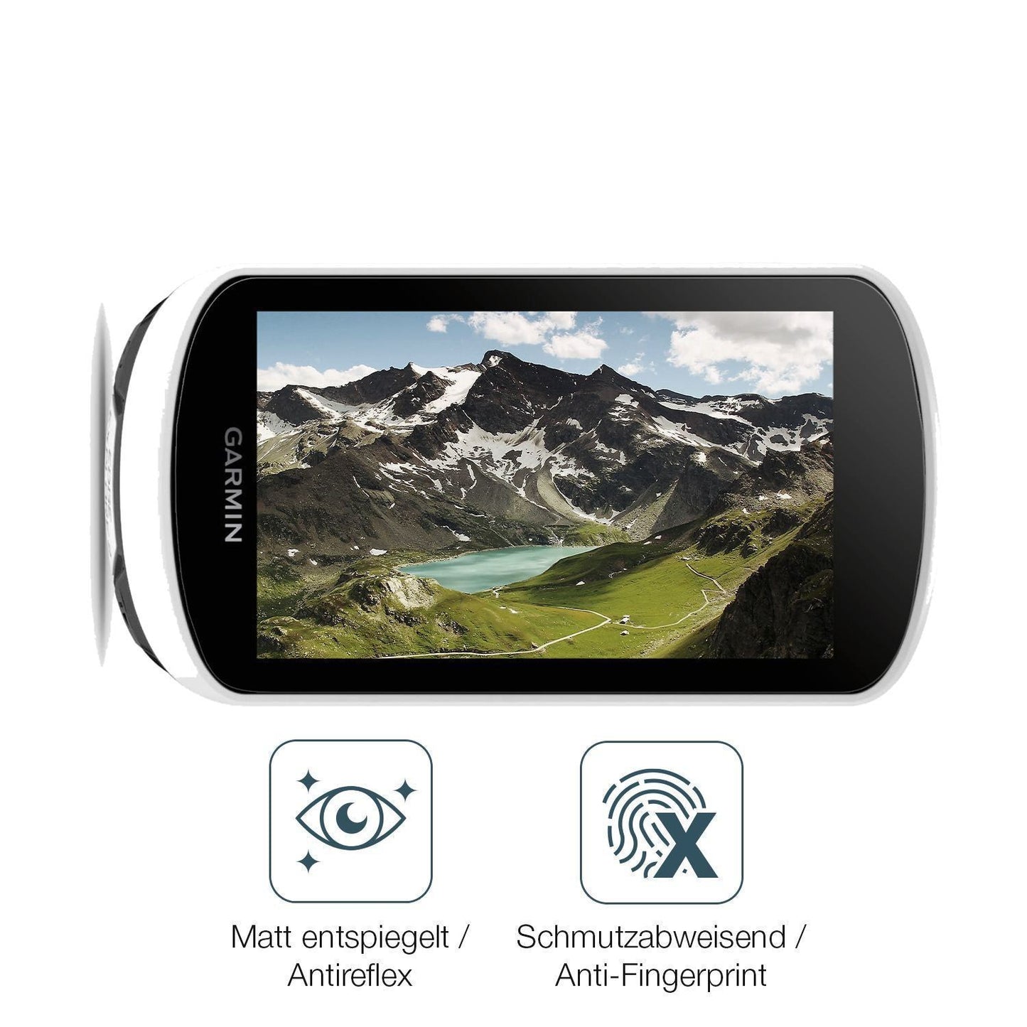 2x 9H Schutzfolie matt für Garmin Edge Explote 2 P (5)
