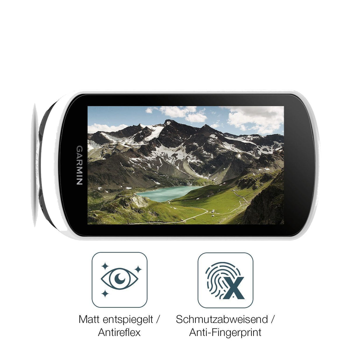 2x 9H Schutzfolie matt für Garmin Edge Explote 2 P (5)