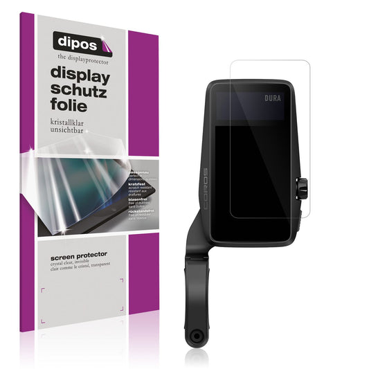 2x Schutzfolie klar für Coros Dura Solar GPS Displ (1)
